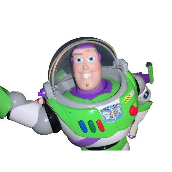 DISNEY TOY STORY BUZZ LIGHTYEAR 12 INCH SOUNDS LIGHTS ACTION FIGURE PIXAR - Picture 2 of 12
